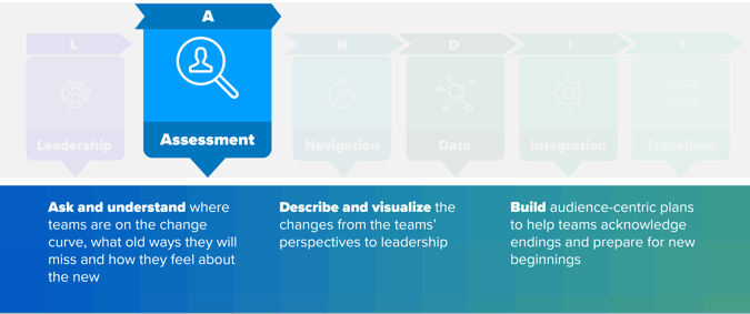 The Assessment stage of the LAND-IT methodology.