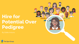 Animation of a diverse group of people and a magnifying glass